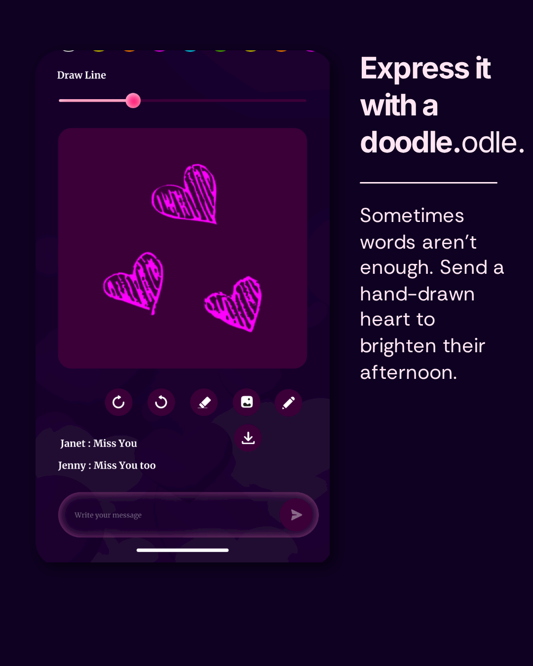 Express it with a doodle